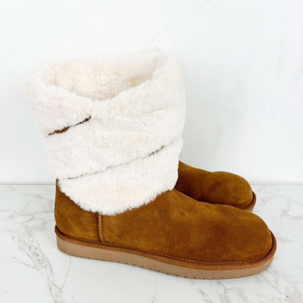 Koolaburra by UGG Dezi Short Mid Calf Boot Sz 10 - Picture 3 of 13